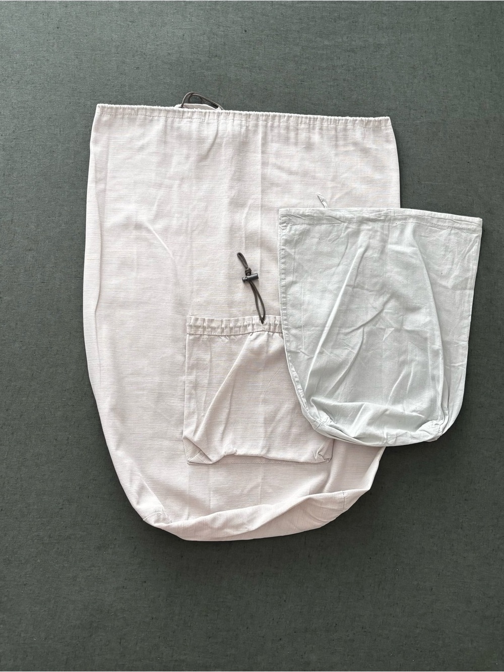 Drawstring Laundry Bags Set of 2